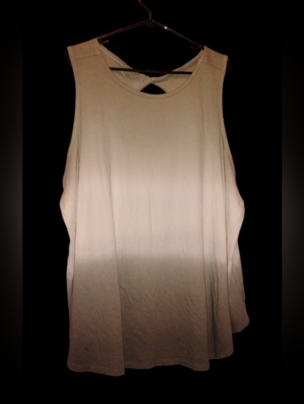 Women’s Ombre Beautiful  Tank Top with Back Keyhole